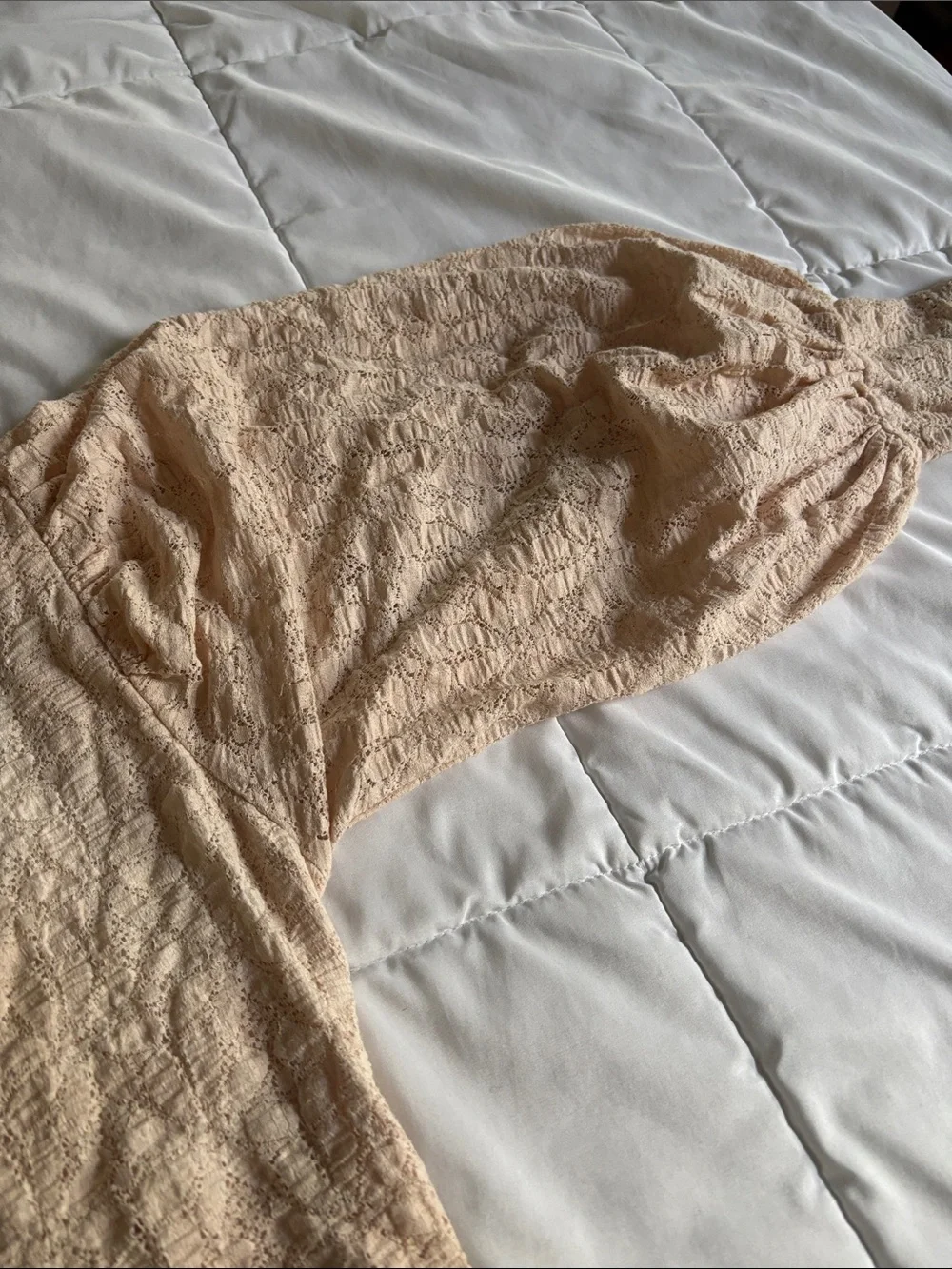 Free People delicate peach